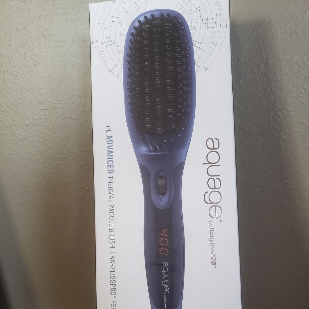 NIB Aquage Thermal Paddlebrush